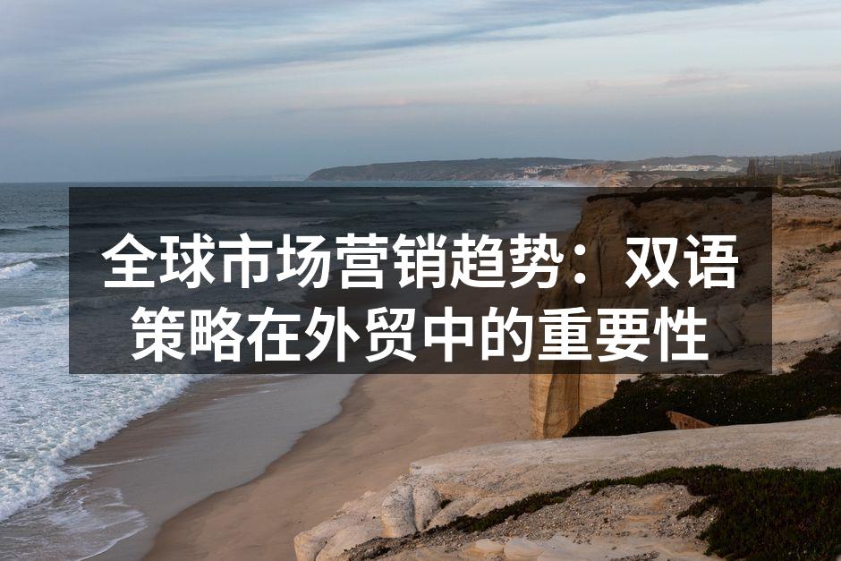 全球市场营销趋势：双语策略在外贸中的重要